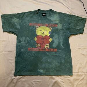 Obey your heart! Destroy the gate tie dye Tshirt Size Small